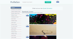 Desktop Screenshot of facebook.profilegen.com