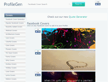 Tablet Screenshot of profilegen.com